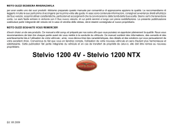Stelvio 1200 4V - Stelvio 1200 NTX