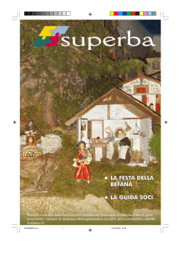 Dicembre - Superba | Il giornale del Dopolavoro Ferroviario di Genova