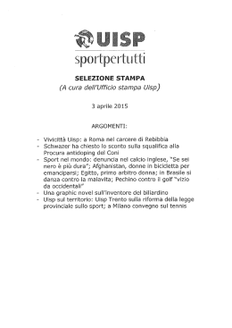 Scarica il pdf - Uisp intranet