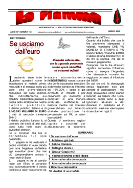 La Fiamma - Marzo 2015