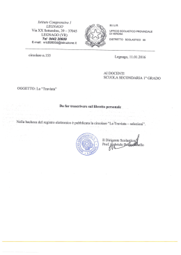 Istituto Comprensivo ] LEGNA GO