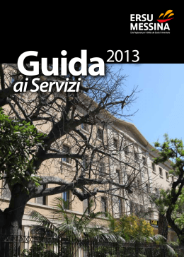 Guida ai servizi 2013