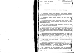 Manuale Provavalvole