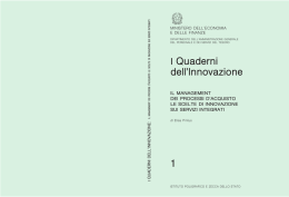 I Quaderni dell`Innovazione 1 - DAG
