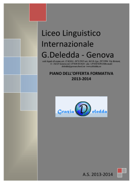 Liceo Linguistico Internazionale G.Deledda