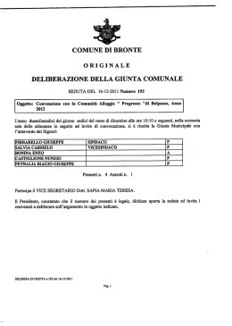 COMUNE I BRONTE