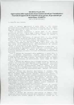 Decreto 30 aprile 2012 - Ordine Architetti Asti