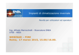 PDF WEBINAR ENEA FIRE 17 marzo 2015