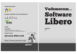 Vademecum&ldquo;. - Comune di Spotorno