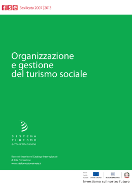 Organizzazione e gestione del turismo sociale