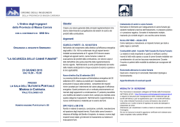 programma - Ordine degli Ingegneri della provincia di Massa Carrara