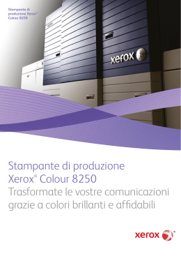 Stampante di produzione Xerox® Color 8250