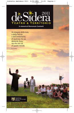 t eatro & territorio