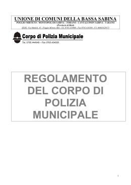 scarica il file in formato PDF - Unione di Comuni della Bassa Sabina
