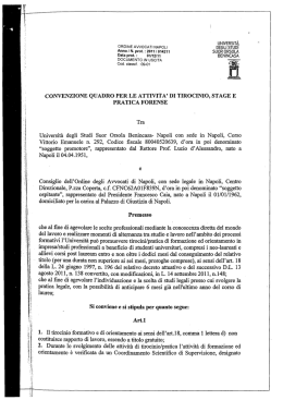 scarica - Consiglio dell`Ordine degli Avvocati di Napoli
