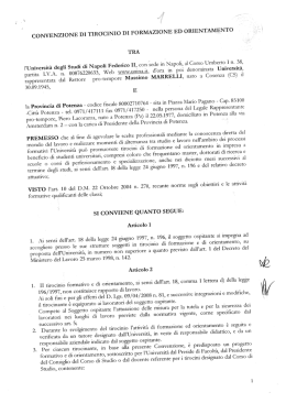 Leggi Convenzione - Provincia di Potenza