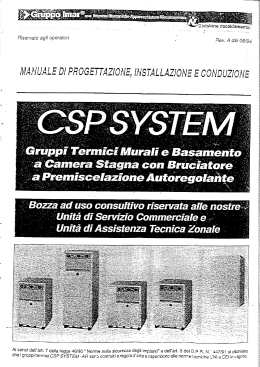csp system - Gruppo Imar