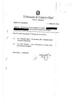 Scarica allegati: ordinanza on-line