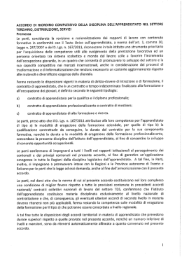 accordo di riordino parti sociali 24 marzo 2012