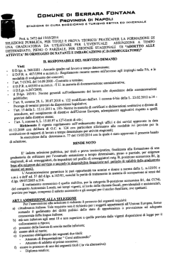 &ugrave;dmline di serrara fontana - Comune di Barano d`Ischia