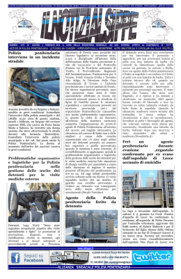 NotiziAlsippe del 4 febbraio 2016.