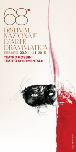 Scarica il PDF - GAD Festival Nazionale d`Arte Drammatica Teatro