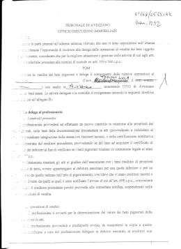 Ordinanza - Aste Immobiliari Online Tribunale di Avezzano
