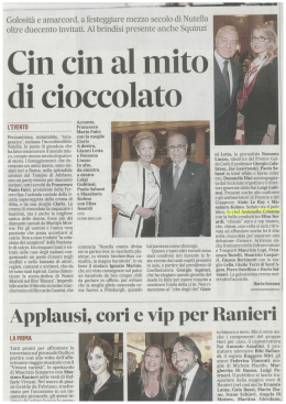 Cin cìn al mito di cioccolato