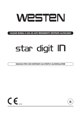 Manuale Installazione Ed Uso 710253201 Star Digit