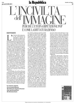 L`incivilt   dell` immagine