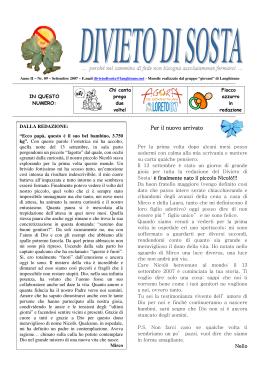 Settembre 2007 - Nuova Parrocchia di Langhirano