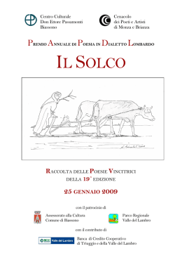 il solco - w.ccdepassamonti.it indirizzo e