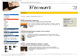 Stradanove - Assessorato alle Politiche Giovanili del