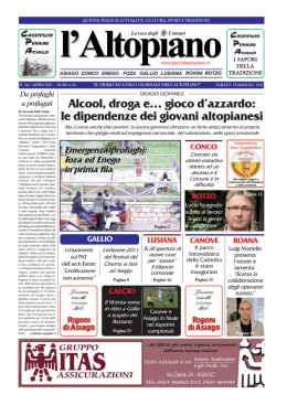 Alcool, droga e&hellip; gioco d`azzardo: le dipendenze dei giovani