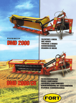 Page 1 DISCHI DISC MUWEH SCHEIBENMIIHWEHK SEGMIURA