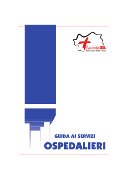 ospedalieri - Azienda USL della Valle d`Aosta