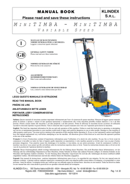 MiniTimba new Novembre 2014