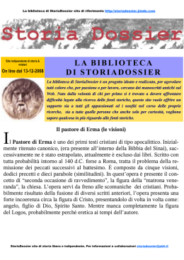 Il pastore di Erma