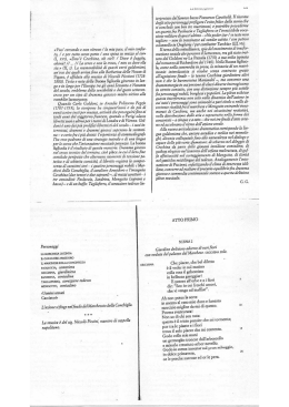 &laquo;Vao` cercando e non ritrovo / la mia pace, il mio confon