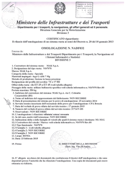 Scarica il certificato - Vendita Cerchi in lega e cerchi in ferro