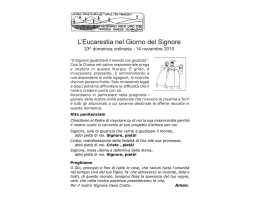 Letture 14 nov