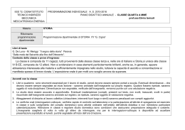 La classe &egrave; composta da 11 ragazzi, tutti provenienti dalla stessa