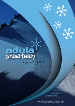 TechCare.ch - Adula Snow Team
