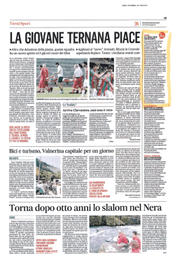 Terni Sport - CONI Umbria