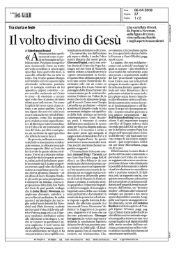 Il volto divino di Gesù