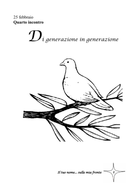 IV incontro - Seminario Vescovile di Padova