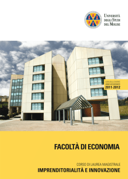 Scarica la Guida dello Studente - Universit&agrave; degli Studi del Molise