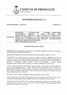 determinaacontrattare-MANUTENZIONE IMP