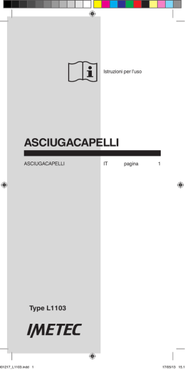 Scarica il manuale di istruzioni