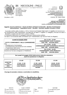 Page 1 IIS NICCOLINI &ndash; PALLI Liceo Classico Liceo delle Scienze